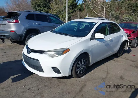 2014 Toyota Corolla L/Le/Le Pls/Prm/S/S Pls from USA, damaged, VIN 2T1BURHEXEC049124